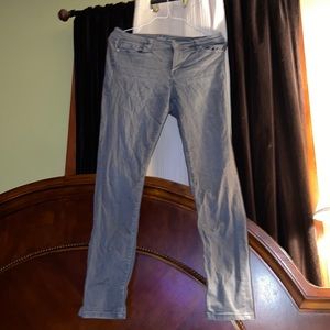 Charcoal, gray stretchy jeans